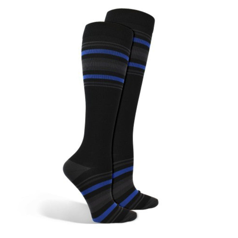 Men's Striped Premium Compression Socks Lavie Scrubs