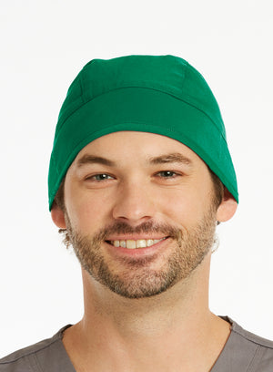 Lavie Scrubs Maevn's Unisex Scrub Cap Lush green