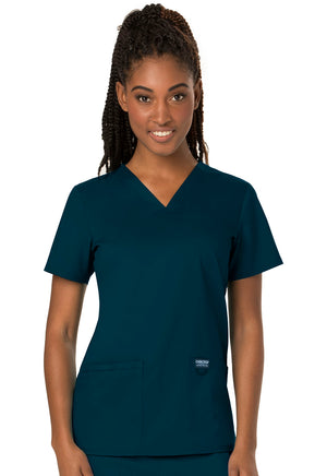 Caribbean Blue WW Revolution V-Neck Top Lavie Scrubs