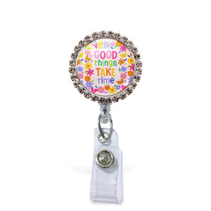 Glam Badge Reel-Permanently Mounted