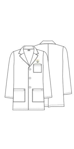 Unisex Starlen College Labcoat