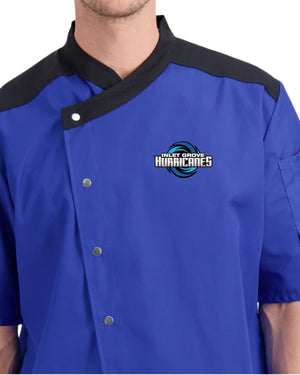Inlet Grove Royal Blue Chef Coat - Men's