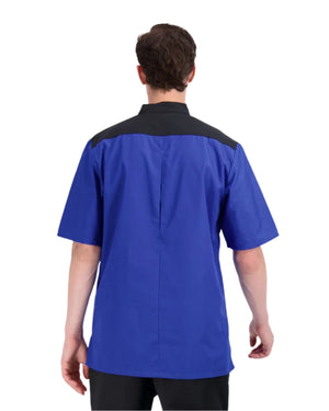 Inlet Grove Royal Blue Chef Coat - Men's