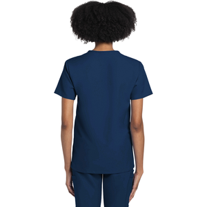 Starlen College Navy Unisex Scrub Top