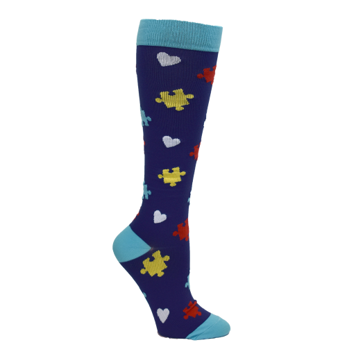 Autism Awareness Compression Socks