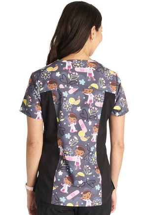 Sweet McStuffins Life V-Neck Print Top