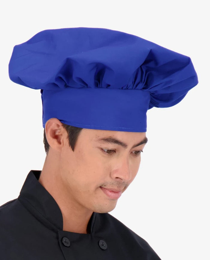 Royal Blue Chef Hat - Unisex (One Size Fits All)