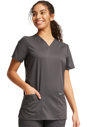 Cherokee Revolution V-Neck Top