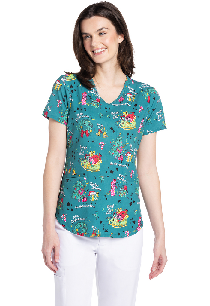 Sleigh my name Christmas top