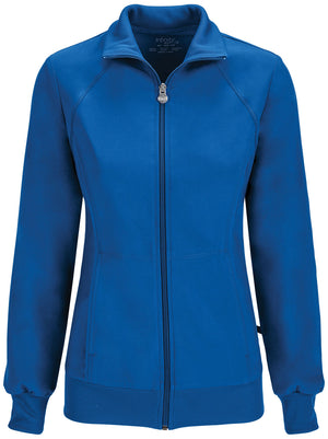 Royal Infinity Zip front Jacket Lavie Scrubs