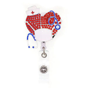 Sparkle and Shine Rhinestone Badge Reel