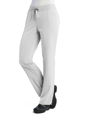 White Maevn's Pure Ladies Modern Yoga Pants Lavie Scrubs