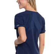 Navy,Racerback Shirttail Top, Lavie Scrubs 