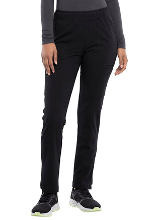 Black Euphoria Mid Rise Tapered Leg Lavie Scrubs