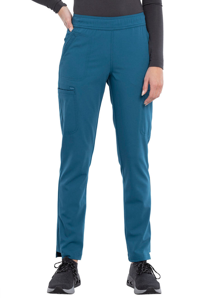 Euphoria Mid Rise Tapered Leg-Petite Fit