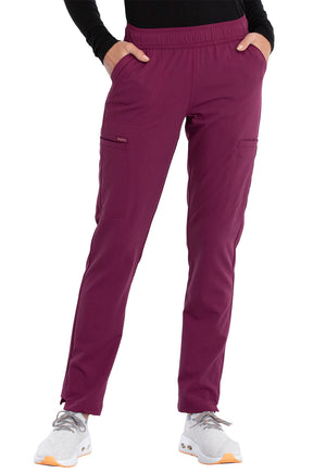 Wine Euphoria Mid Rise Tapered Leg Lavie Scrubs