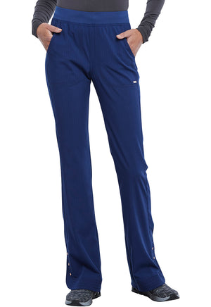 Navy Statement Mid Rise Flare leg Pant Lavie Scrubs