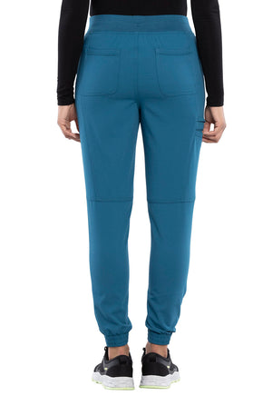 Caribbean Blue Euphoria Mid Rise Jogger Lavie Scrubs