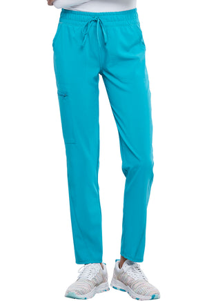 Teal Allura Mid Rise Tapered Leg Drawstring Pant Lavie Scrubs