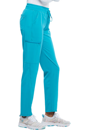 Teal Allura Mid Rise Tapered Leg Drawstring Pant Lavie Scrubs