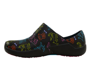 Playful Pups Journey Unisex Clog Lavie Scrubs