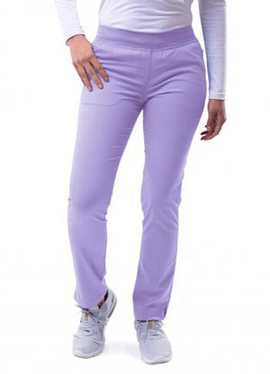 Lavender Adar Women's Skinny Leg Yoga Pant Lavie Scrubs