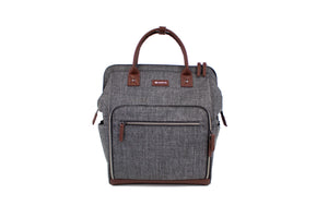 Heather gray Maevn Ready Go Clinical backpack lavie scrubs