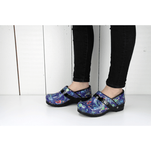 Sanita Secret Garden Multicolor Clog  Lavie Scrubs