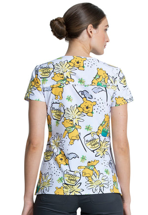 Rumbly in my Tummy V-Neck Top Lavie Scrubs