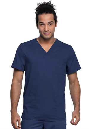 Navy WW Revolution Tech Men's V-Neck Top  Lavie Scrubs