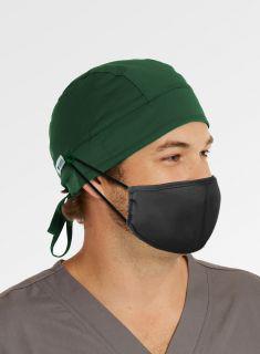 Hunter green  Maevn's Unisex Scrub Cap Lavie Scrubs