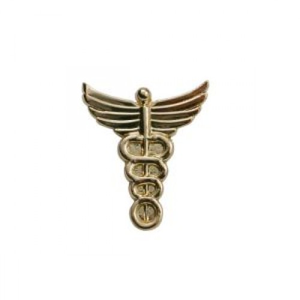 Professional Lapel Pin-Caduceus