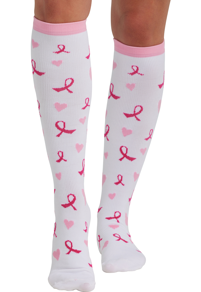 Heart Felt Ribbons Women's Support Compression Socks