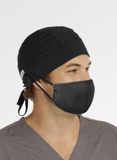 Black Maevn's Unisex Scrub Cap Lavie Scrubs