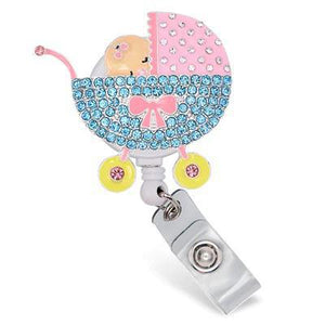 Sparkle and Shine Rhinestone Badge Reel