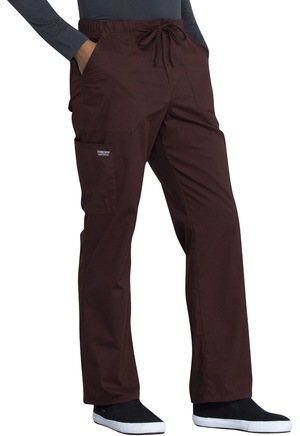 Cherokee Professionals Men's Tapered Leg Fly Front Cargo Pant