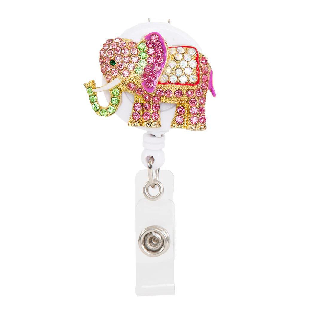 Sparkle and Shine Rhinestone Badge Reel – Lavie Scrubs