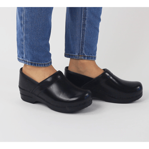 Sanita's Addison Black Clog Lavie Scrubs